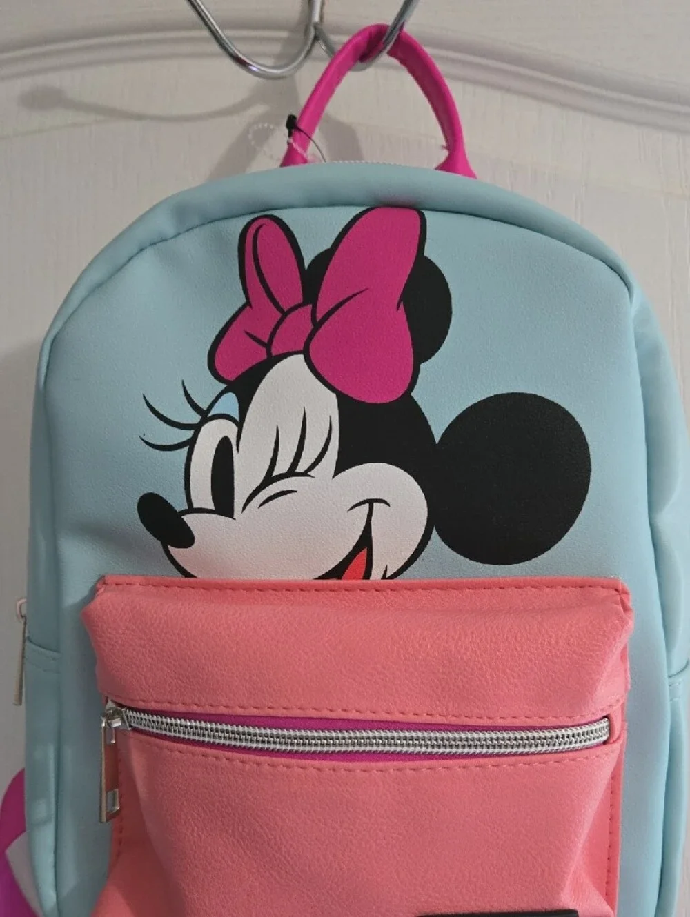 Disney Minnie Mouse Backpack - Light Blue & Pink
